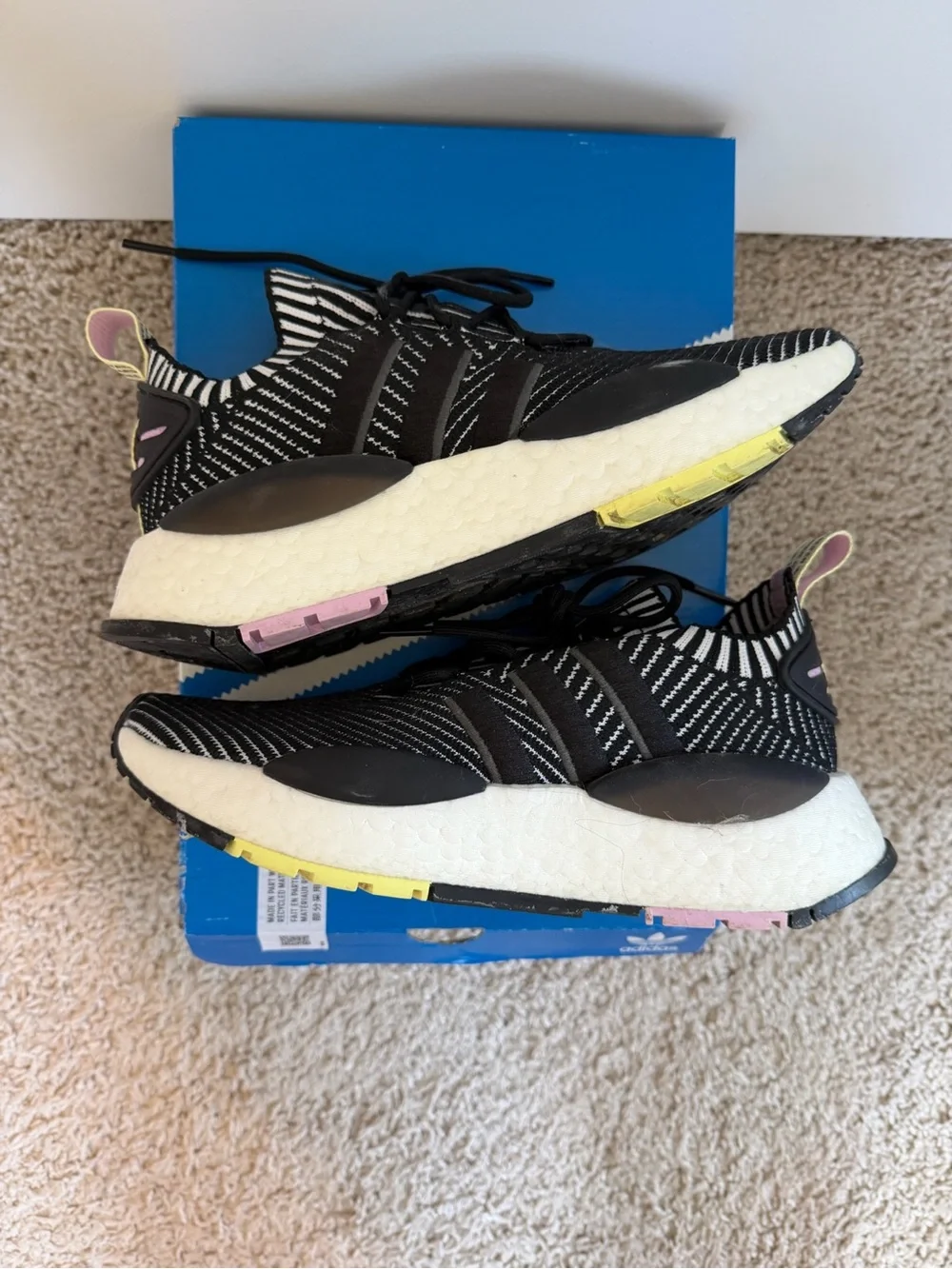 adidas Originals NMD_W1 - Black/White Lilac